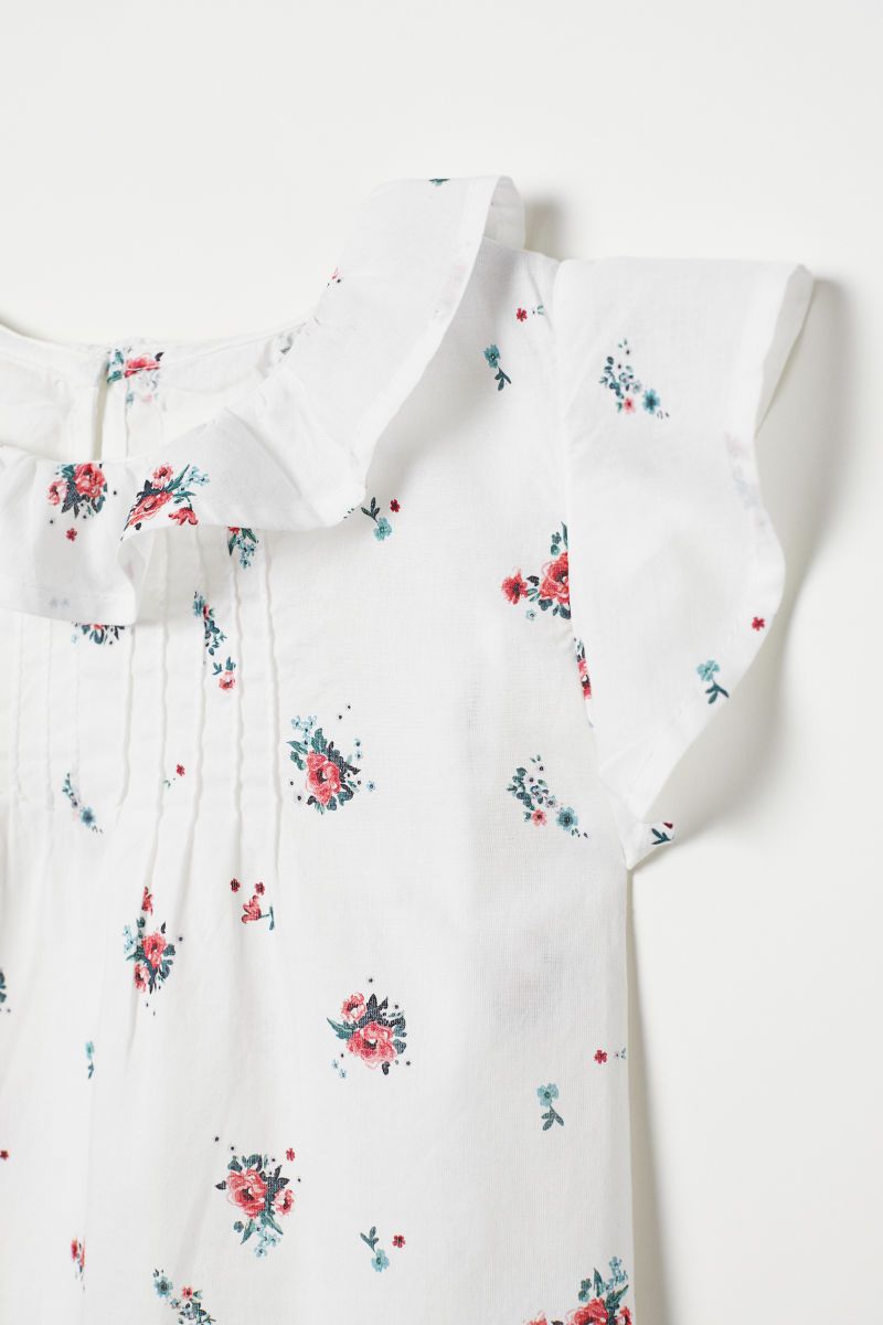 blusa de flores