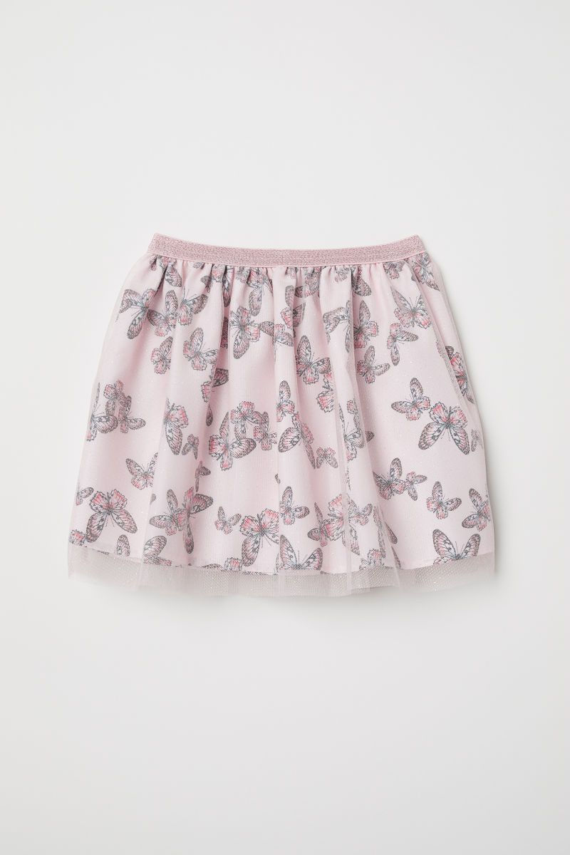 Falda de mariposas para niña