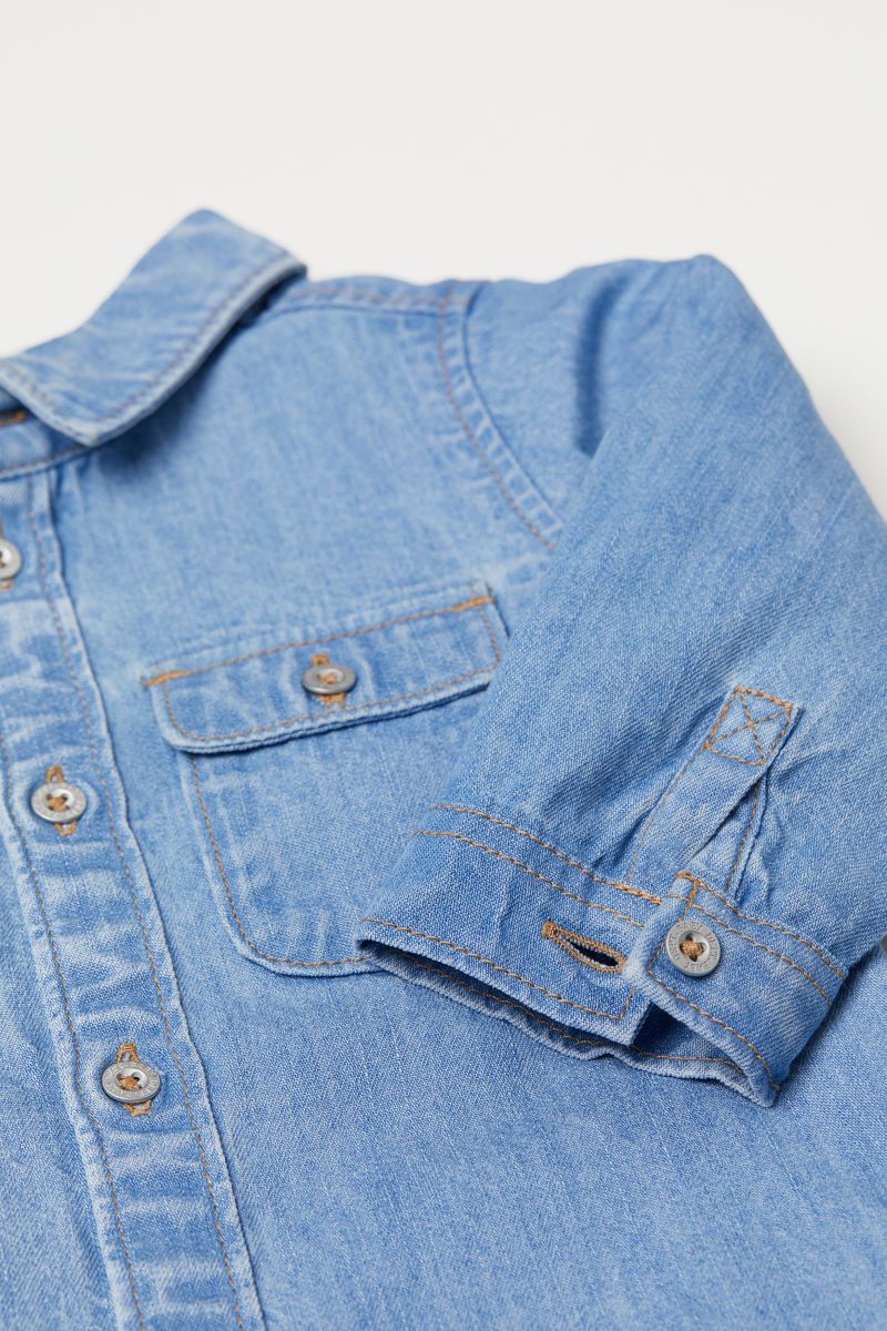 Camisa de mezclilla